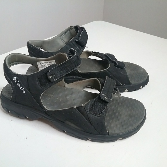 Columbia Black Sandals Size 6 - Picture 1 of 7